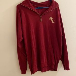 FSU quarter zip sweatshirt!